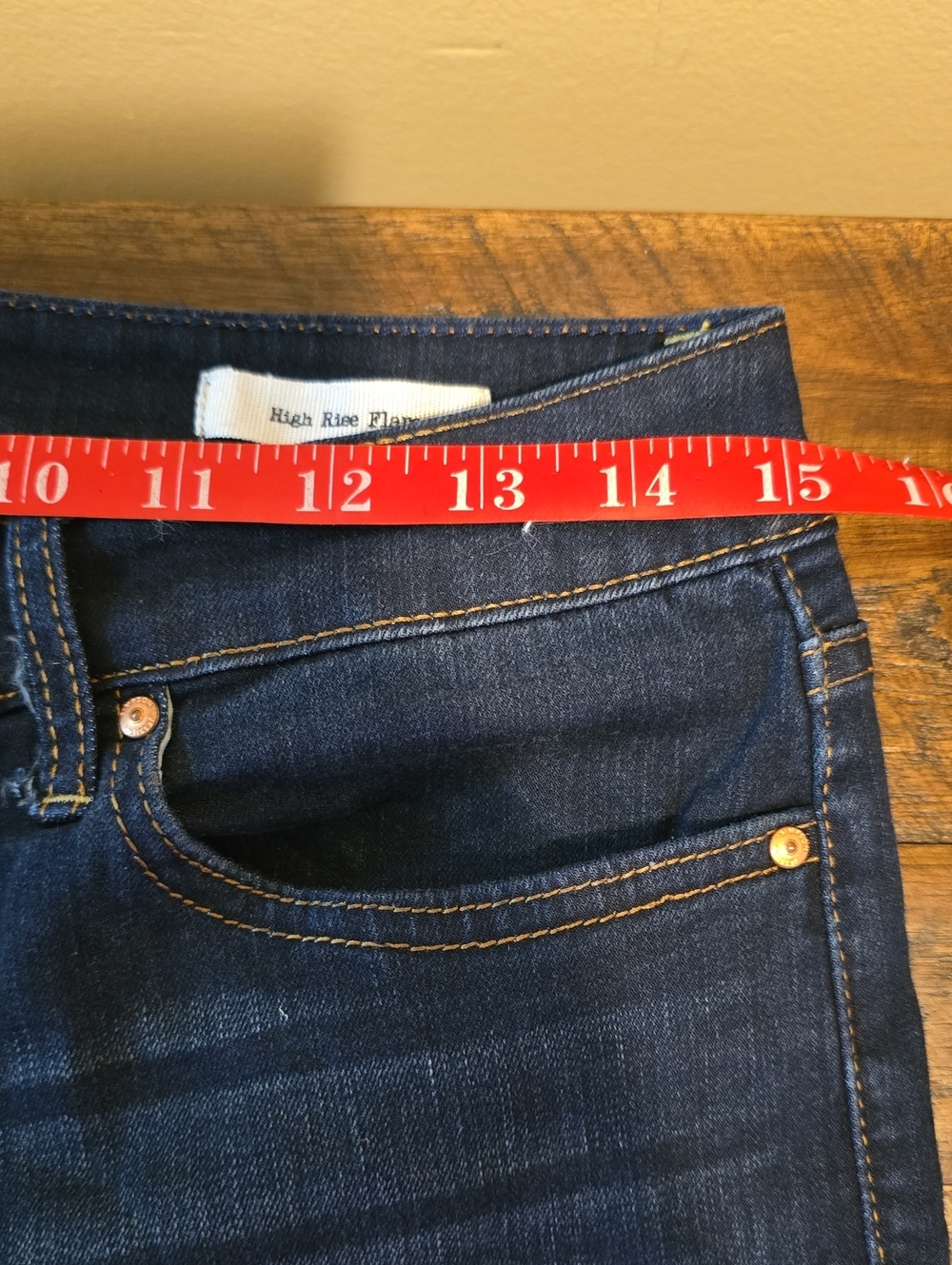 Jessica Simpson High Rise Flare Jeans - Picture 13 of 13